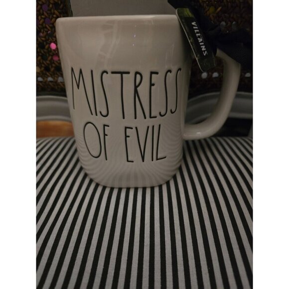 NWT Rae Dunn Disney Villains Maleficent Mistress of Evil Mug Sleeping Beauty - Picture 2 of 9